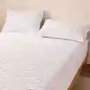 Combo Protector Colchon Termosellado Sencillo Y Protector Para Almohada