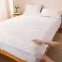 Combo Protector Colchon Termosellado Sencillo Y Protector Para Almohada