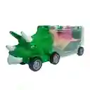 Carro Camion Dinosaurios Transporte Juguete Niños