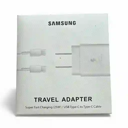 Cargador Samsung Tipo C 25w