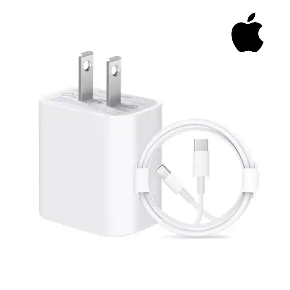 Cargador Completo Para Iphone Carga Rapida 25w Usb C A Lightning Cable