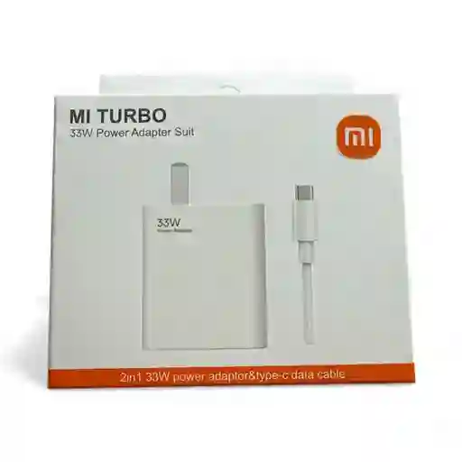 Cargador Xiaomi 33w