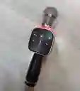 Micrófono Inalambrico Negro Karaoke Bluetooth Altavoz