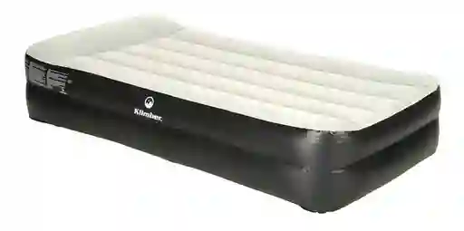 Colchón Inflable Con Bomba Electrica 1 Plaza 295kg De 99cm X 191cm X 30cm Klimber