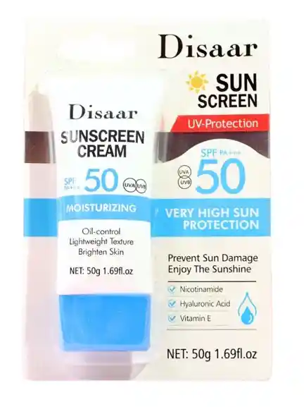 Protector Solar En Crema Spf 50 Control Grasa 50g