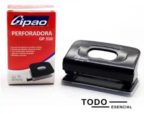 Perforadora 2 Huecos Gipao