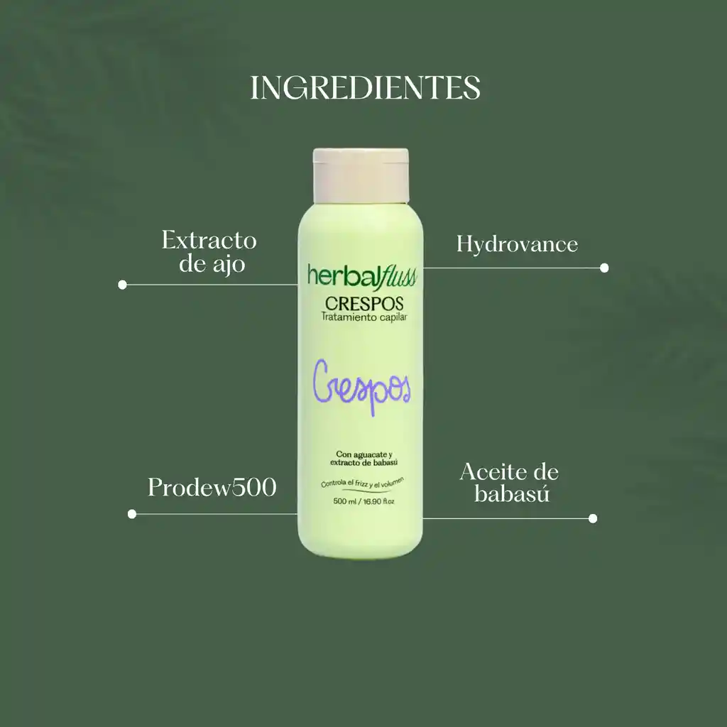 Tratamiento Herbalfluss Crespos 120ml