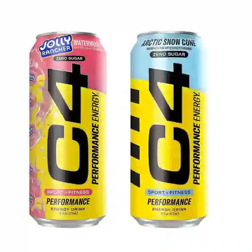 C4 Lata X2 Sabores Variados