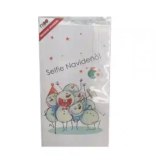 Tarjeta Nico Con Sobre Para Navidad