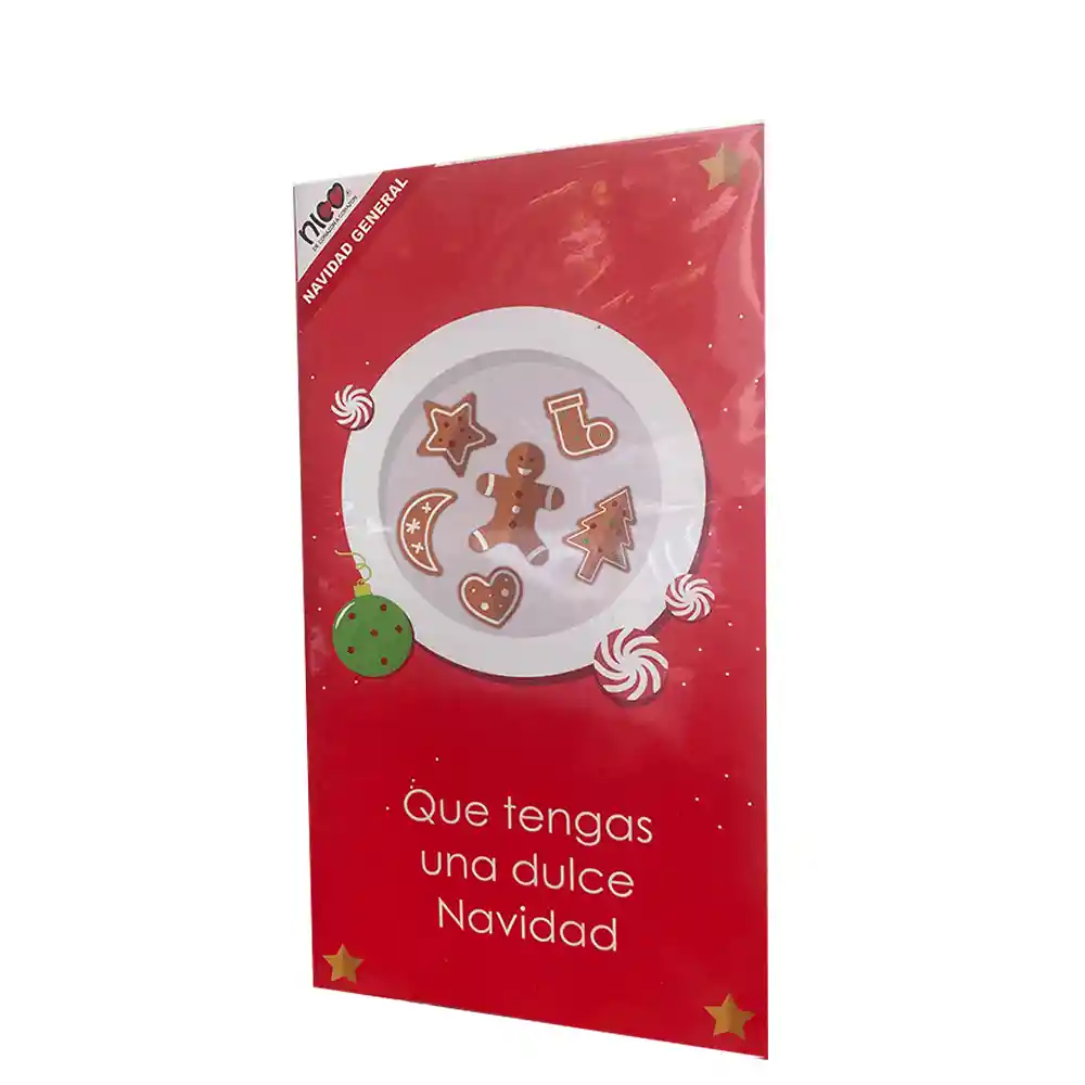 Tarjeta Navideña Nt Nico
