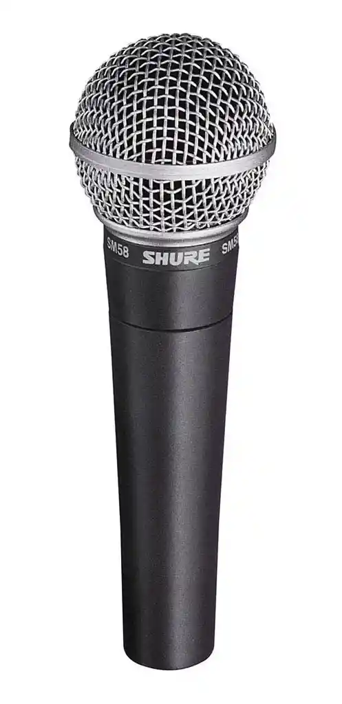 Micrófono Vocal Dinamico De Mano Alámbrico 50 A 15000hz