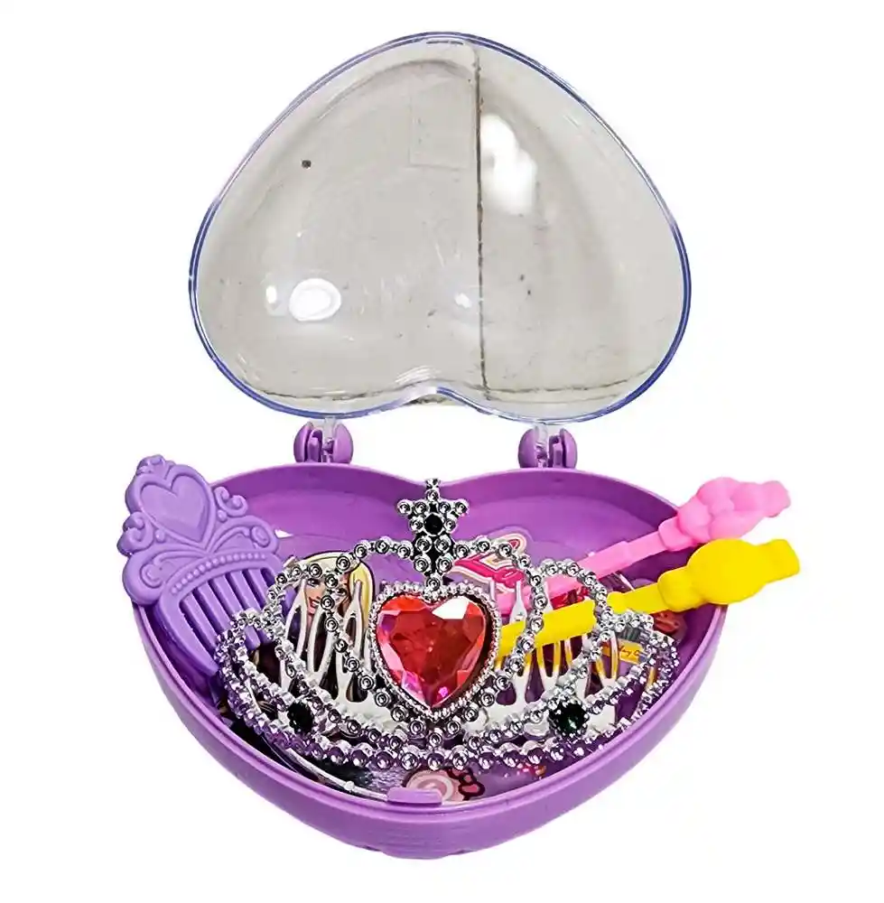 Juguete Accesorios De Belleza Corona Peine Niñas Interactivo
