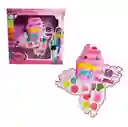 Kit De Maquillaje Cono Niñas Juguete Princesas Pinta Uñas