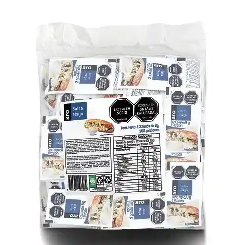 Salsa Mayo Aro 8gx100u