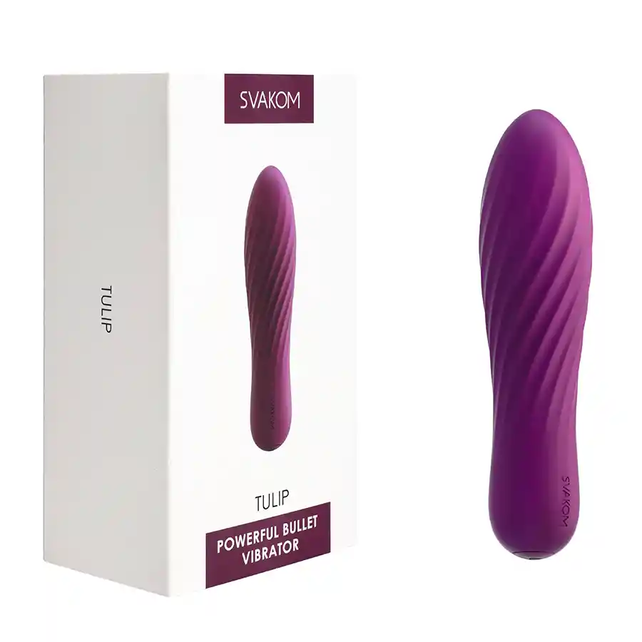 Bala Vibradora Tulip Violeta By Svakom