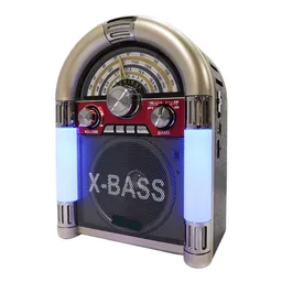 Radio Parlante Retro Nano-tec Nt-r1228 – Am/fm/sw Con X-bass, Usb Y Sd