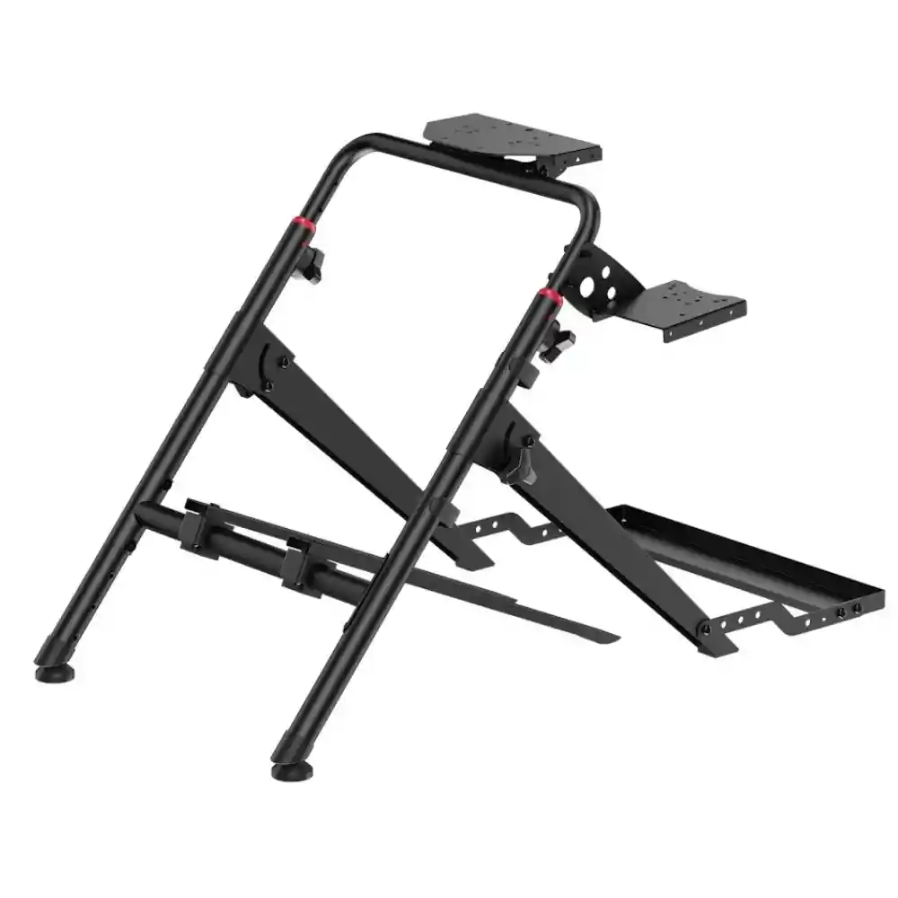 Soporte Universal Plegable Para Simulador Timón Y Palanca Techgo Sptg-05, Compatible Logitech Y +