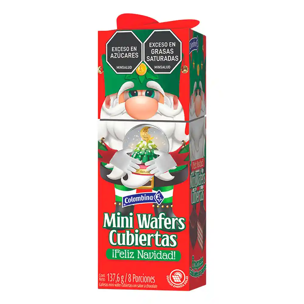 Miniwafers Cubiertas Navidad