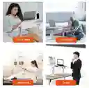 Mesa Laptop Ajustable Con Luz Ergonómica Trabaja En Casa Para Cama Estudió Innovo