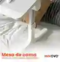 Mesa Laptop Ajustable Con Luz Ergonómica Trabaja En Casa Para Cama Estudió Innovo