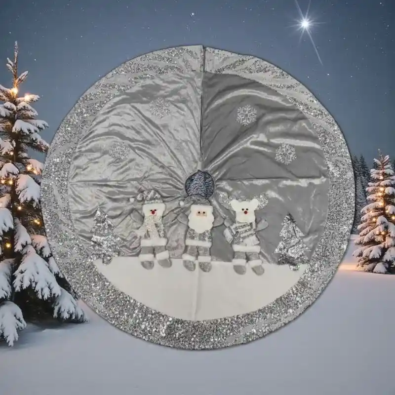 Pie De Arbol Navideño 120cm