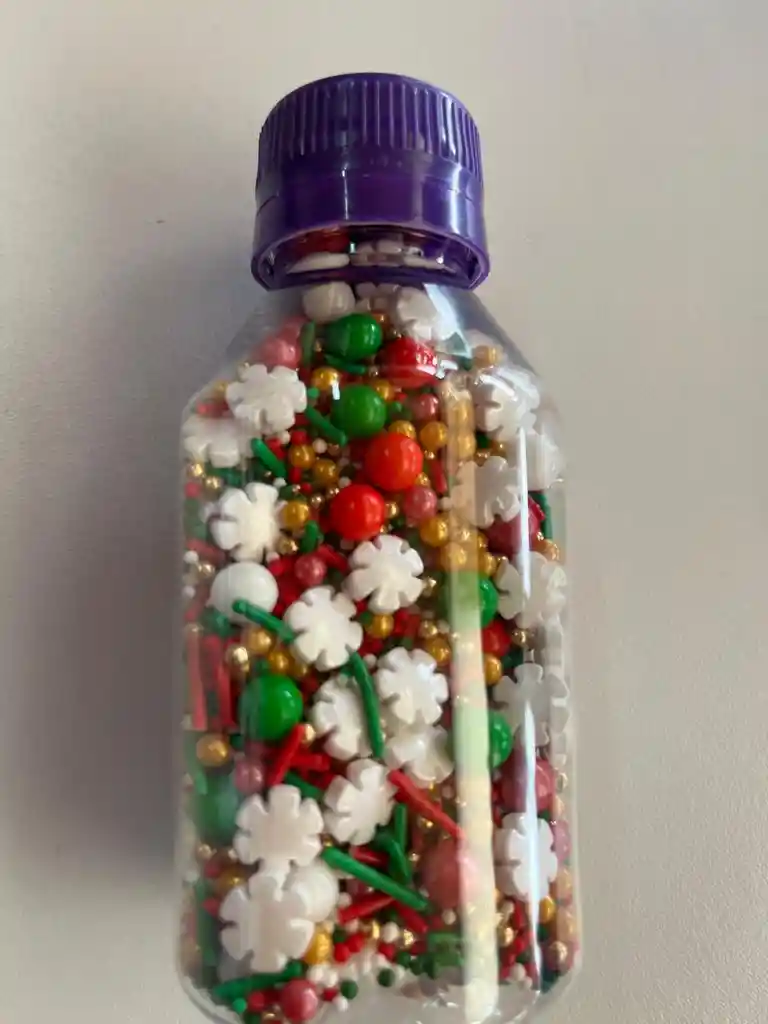 Grageas Copos De Navidad Variado X 100gr.