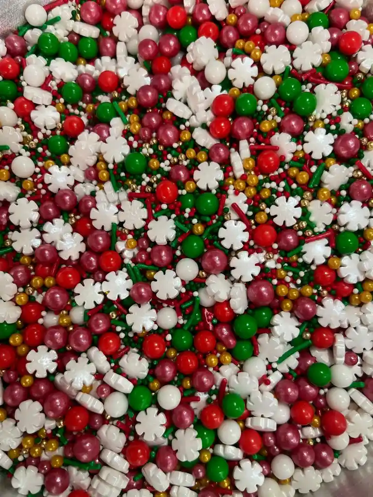 Grageas Copos De Navidad Variado X 100gr.