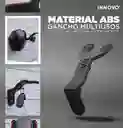 Soporte De Pared Para Casco Moto Y Llaves Gancho Resistente Abs Antideslizante