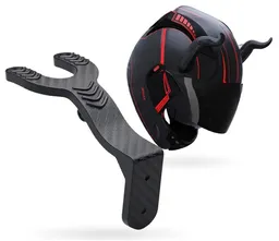 Soporte De Pared Para Casco Moto Y Llaves Gancho Resistente Abs Antideslizante