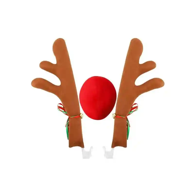 Kit De Cuernos De Reno Para Carro