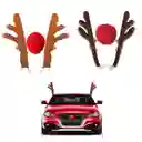 Kit De Cuernos De Reno Para Carro