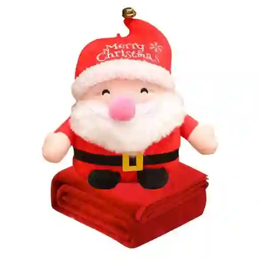 Peluche Santa Claus Con Cobija
