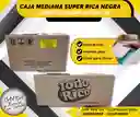 Caja De Carton Medina Super Rica Negra Largo 60 X Ancho 39 X Alto 25- Caja Para Mudanza Empaque Y Embalaje