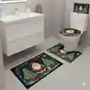 Juego De Baño Navideño X 4 Piezas