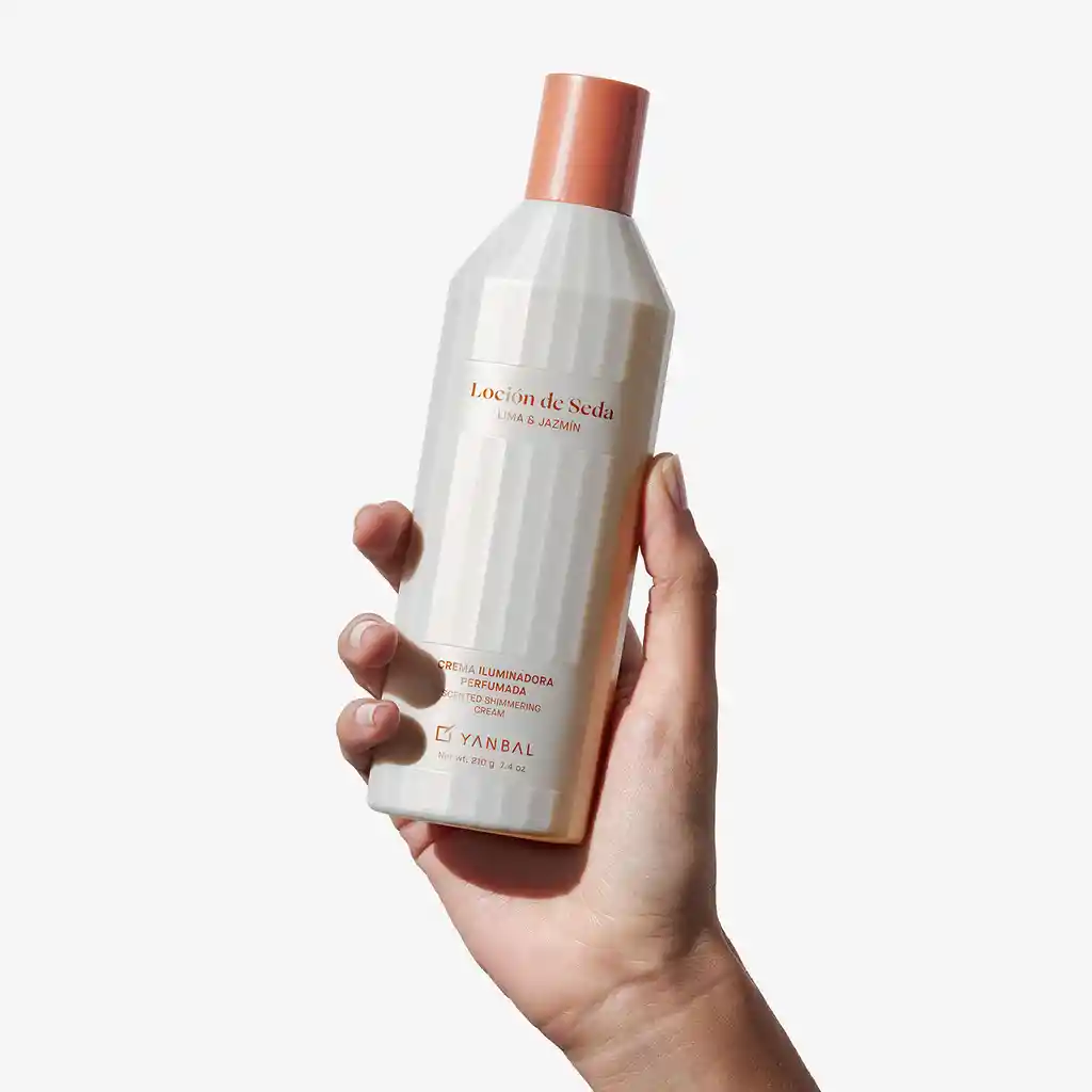 Loción De Seda Lima Y Jazmín Crema Iluminadora Perfumada