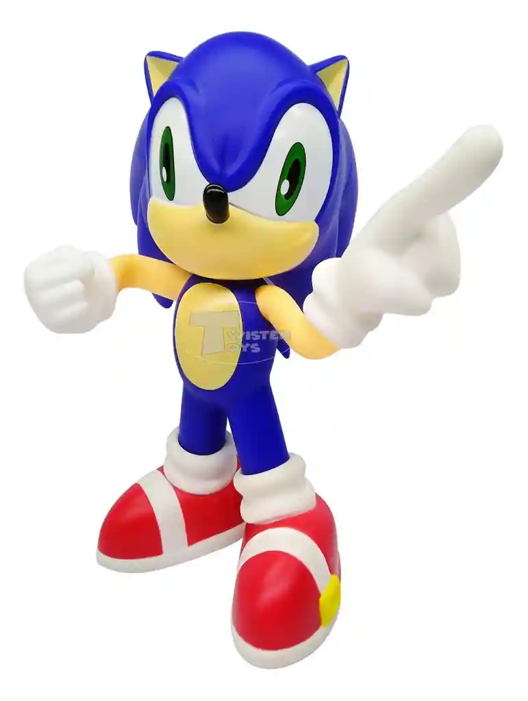 Figura Juguete Muñeco Sonic Grande 30 Cm Articulado