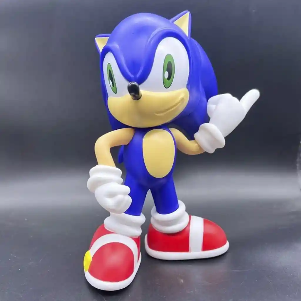 Figura Juguete Muñeco Sonic Grande 30 Cm Articulado