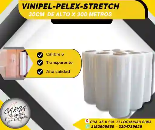 Vinipel-pelex 30cmx300m-empaque
