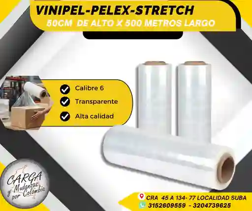 Vinipel-pelex 50cmx500mtrs-empaque