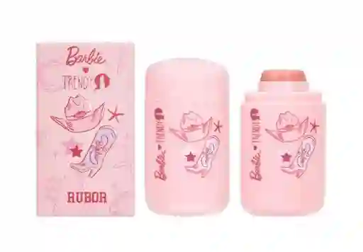 Rubor En Barra Barbie Vaquera Edición Trendy Glow