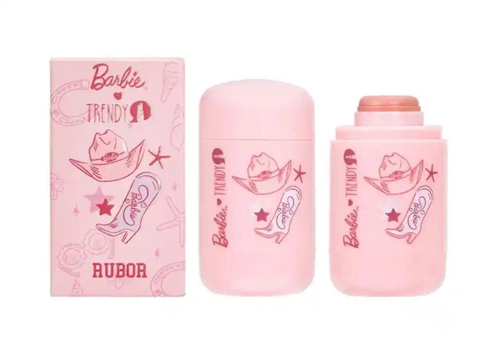 Rubor En Barra Barbie Vaquera Edición Trendy Glow