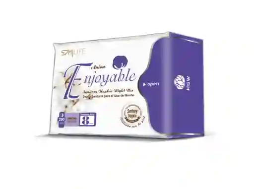 Toallas Sanitaria Con Aniones De Turmalina Noche