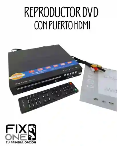 Reproductor Dvd Con Puerto Hdmi