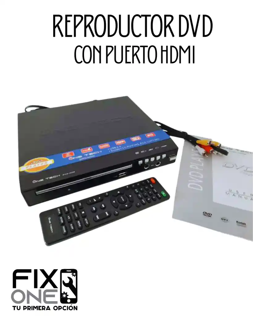 Reproductor Dvd Con Puerto Hdmi