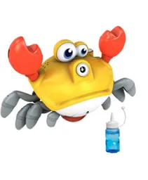 Juguete Cangrejo Burbujas Luz Y Sonido