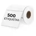 Etiquetas 100x100 / Termica Directa X 500unidades