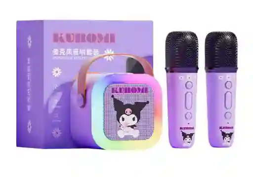 Karaoke Kuromi Doble Micrófono