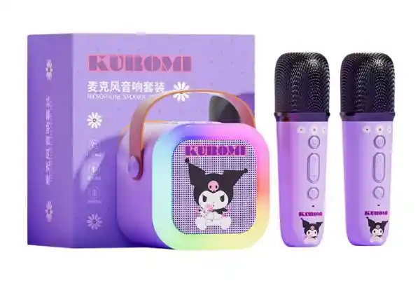 Karaoke Kuromi Doble Micrófono