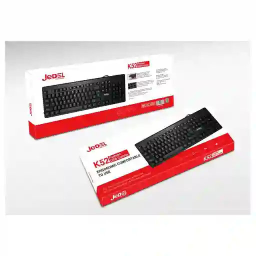Teclado Jedel Usb-a Alambrico