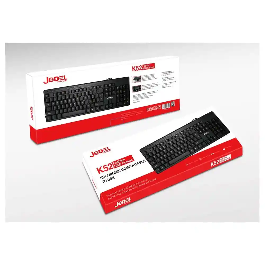 Teclado Jedel Usb-a Alambrico